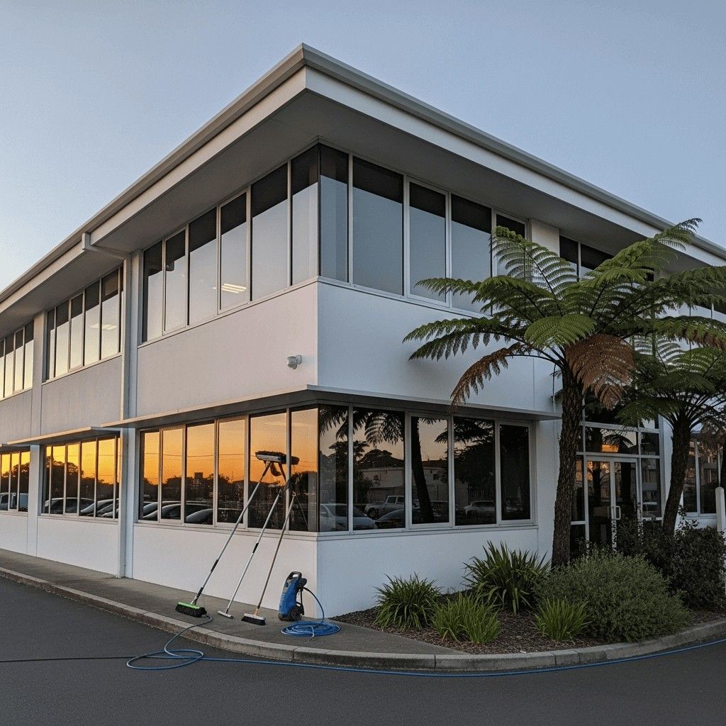 commercial building exterior maintenance