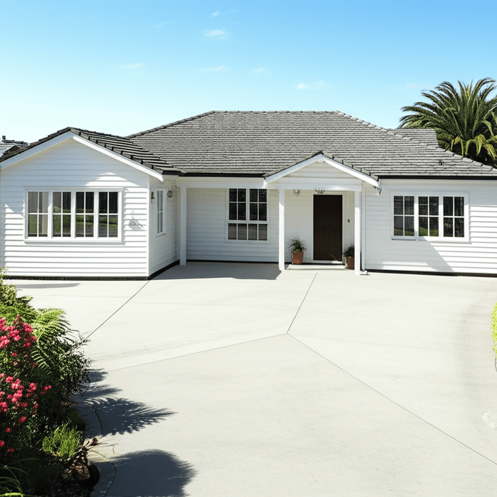 Clean Auckland home exterior after professional washing